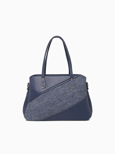 Sonia Top Handle Navy