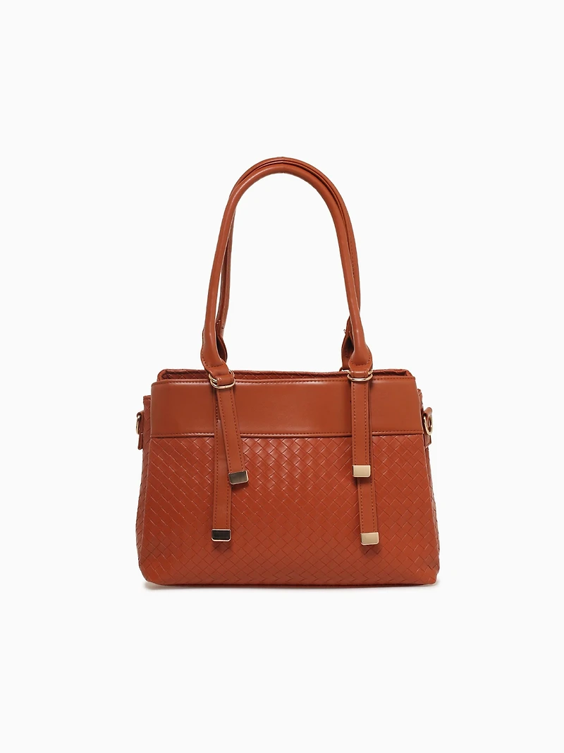 Berry Top Handle Tan