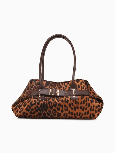 Devon Shoulder Bag Leopard Print