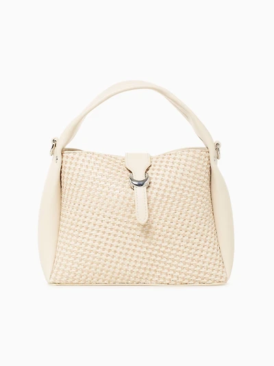 Carmen Top Handle Off White