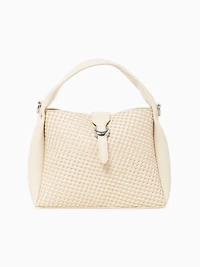 Carmen Top Handle Off White