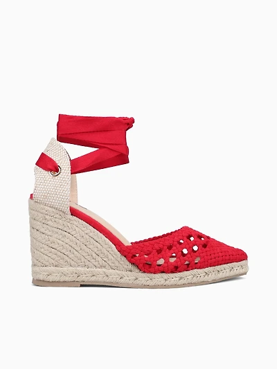 Amaya Red Soft Woven