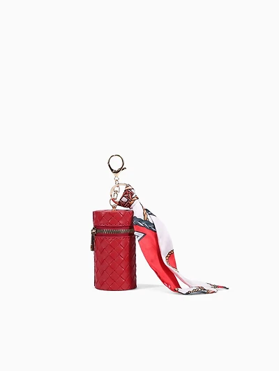 Lipstick Case Charm Red