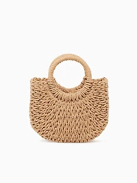 Fey Top Handle Gold Brown