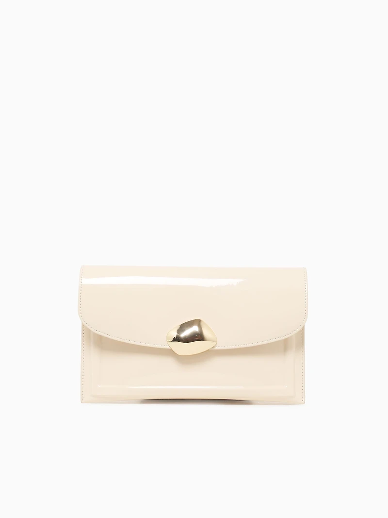 Sarai Clutch Off White