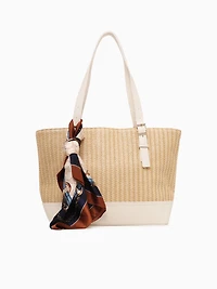 Khloe Tote Off White Beige