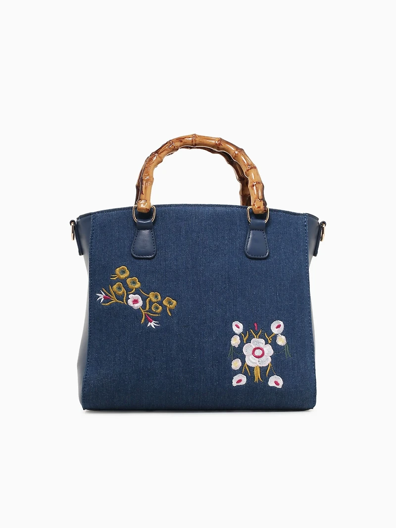 Flora Top Handle Denim