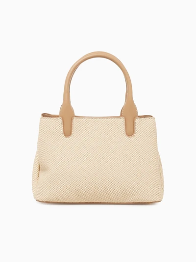Carmen Top Handle Beige