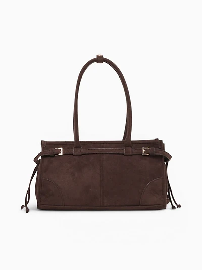 Kairi Shoulder Bag Dark Brown