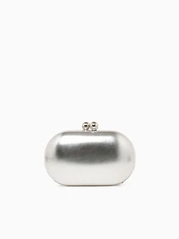 Lulu Box Bag Silver
