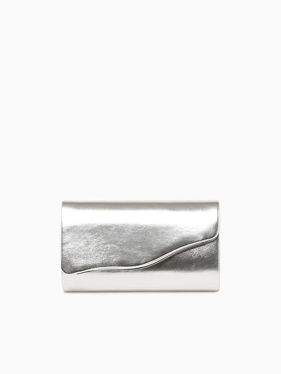 Wave Clutch Silver