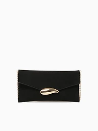 Victoria Clutch Black Micro