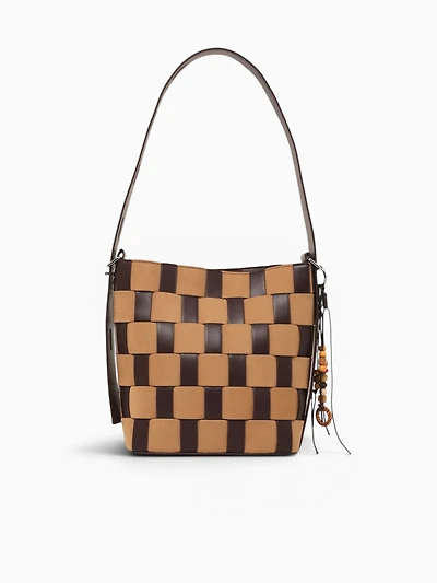 Ginie Shoulder Bag Brown Multi