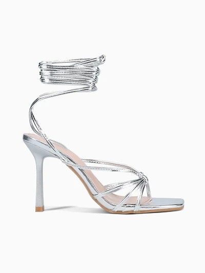 Valentino Silver Metallic