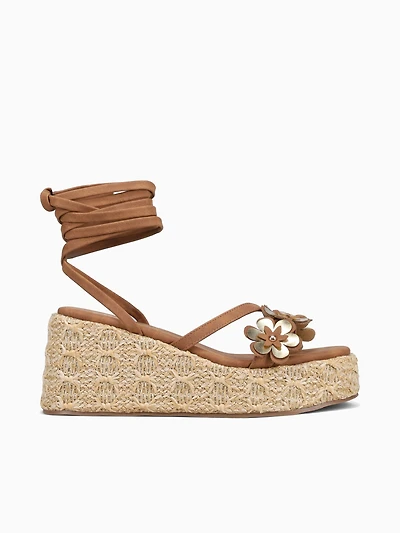 Orchid Dark Camel Suede