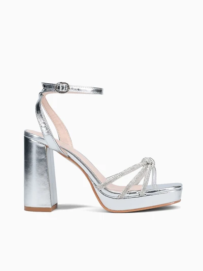 Eulalia Silver Metallic