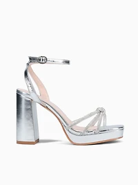 Eulalia Silver Metallic