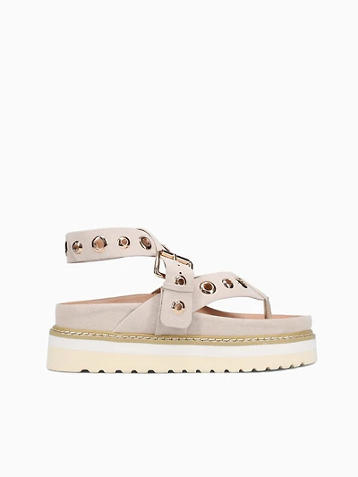 Rocha Light Grey Suede