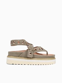 Rocha Dark Green Suede