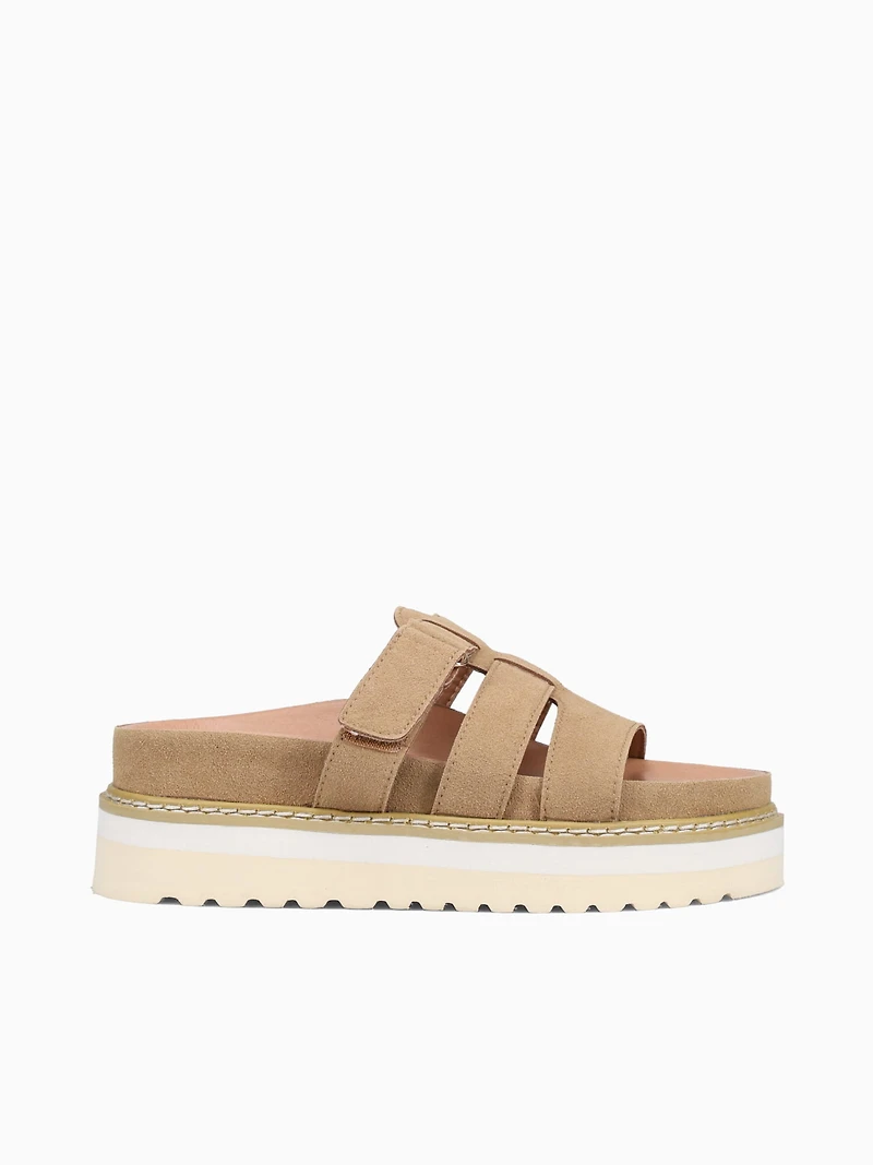 Maryanne Taupe Suede