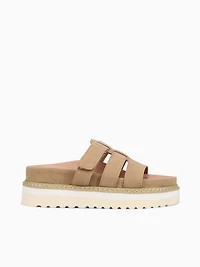 Maryanne Taupe Suede