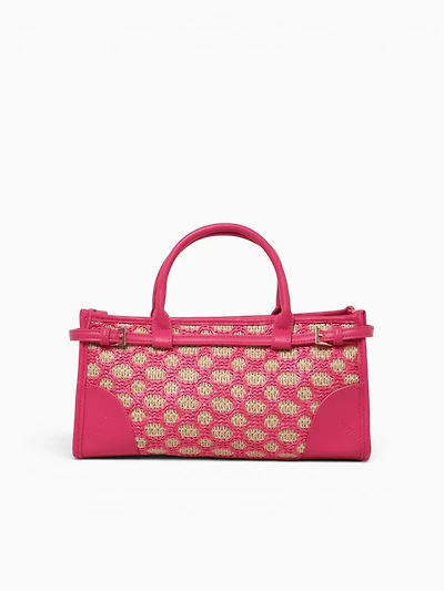 Francesca Top Handle Fuschia