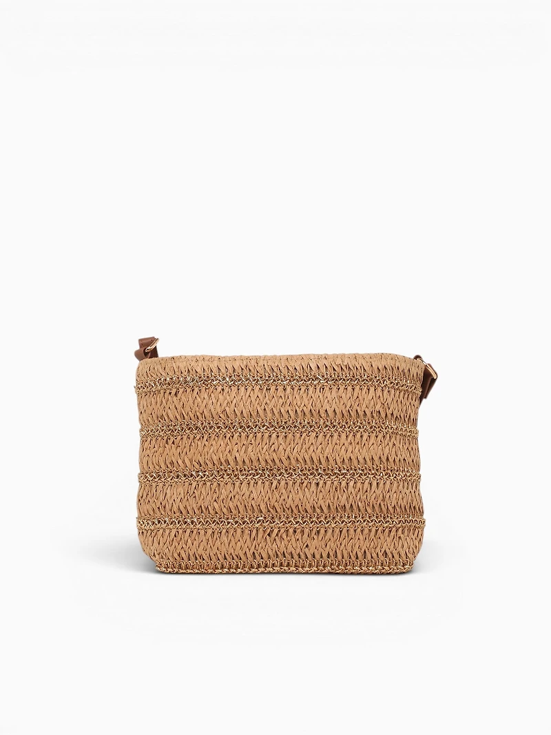 Lilia Crossbody Brown Gold