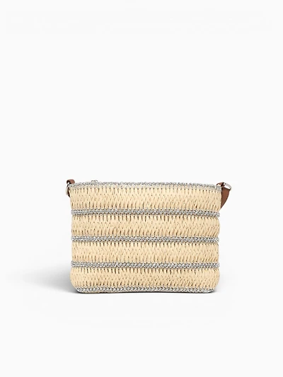 Lilia Crossbody White Silver