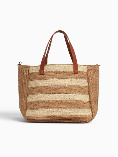 Lumi Top Handle Beige Multi