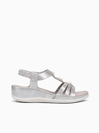 Alina Silver Metallic