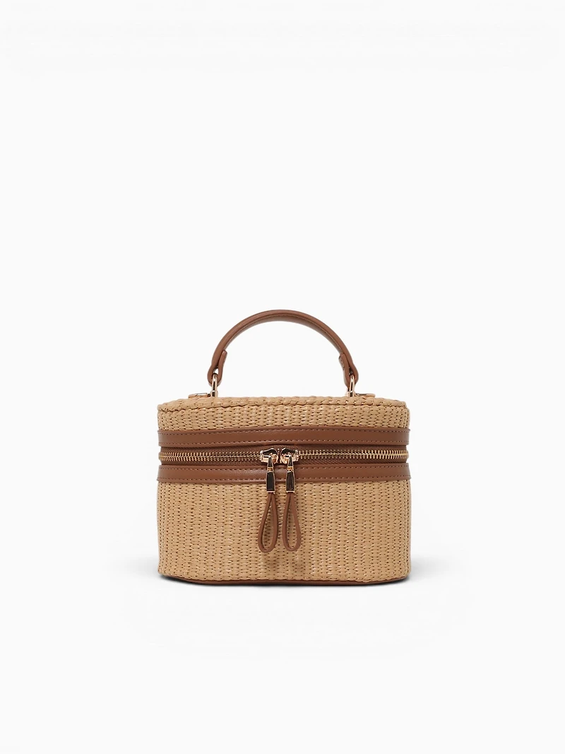 Nelly Top Handle Beige Brown