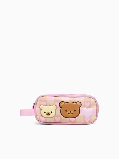 Bear Pencil Case Beige