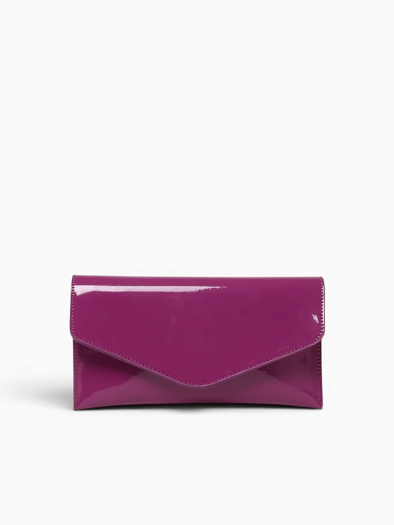 Riley Clutch Purple Pat