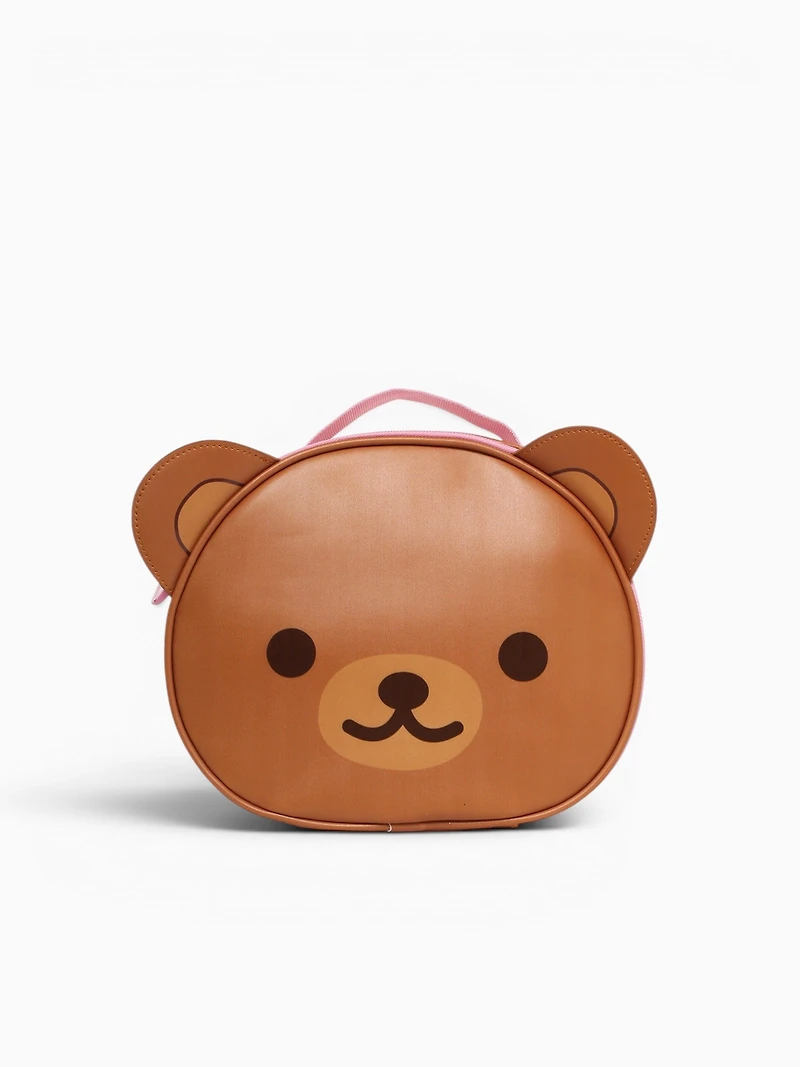 Bear Lunch Bag Beige