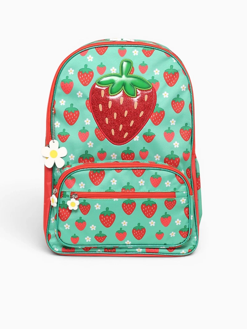 Strawberry Backpack Green