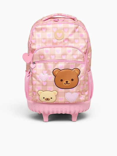 Bear Trolly Bag Beige