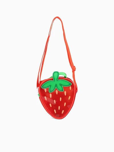Strawberry Crossbody Bag Green