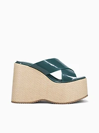 Daphne Teal Patent
