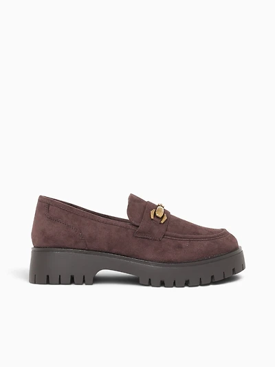Marene Dark Brown Suede