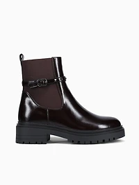 Izzy Dark Brown Patent