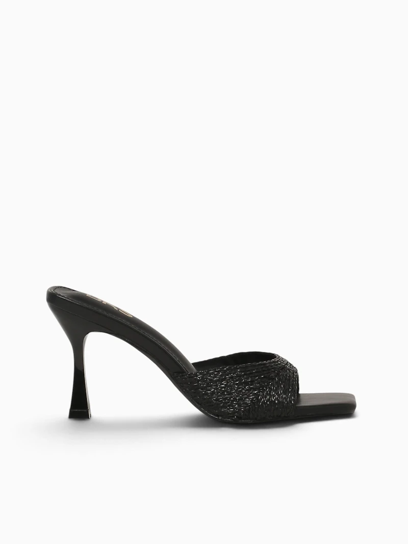 Alma Black Raffia