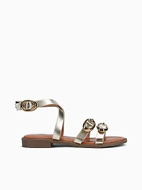 Sandria Gold Metallic