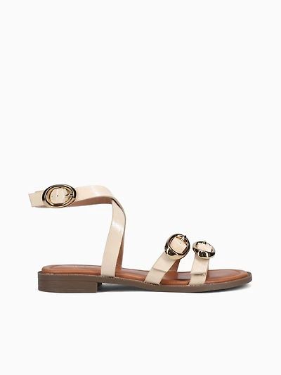 Sandria Beige Patent