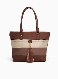 Isabella Tote Brown Multi