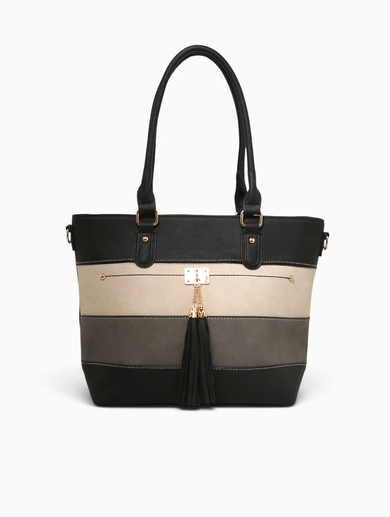 Isabella Tote Black Multi