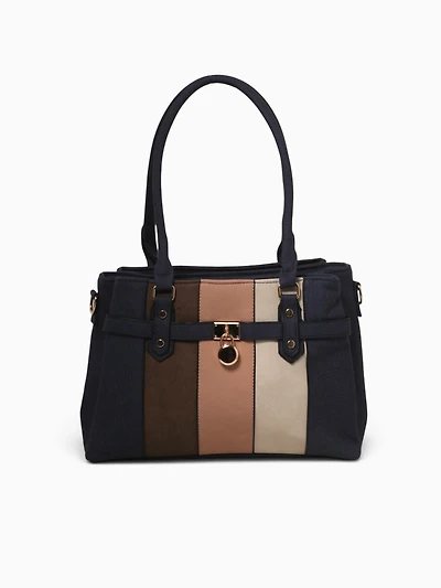 Lucky Shoulder Bag Navy Multi