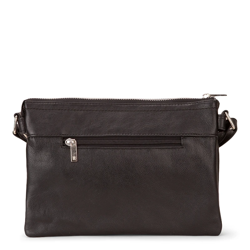 Petit Sac à bandoulière en cuir RFID