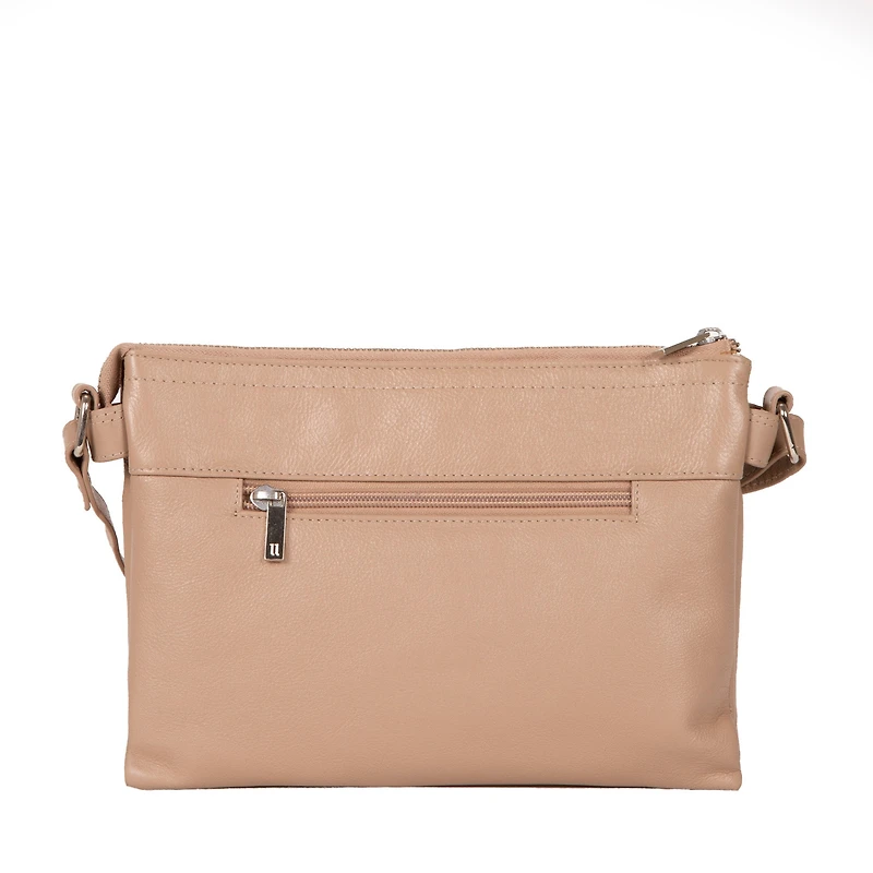 Petit Sac à bandoulière en cuir RFID
