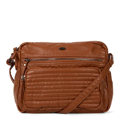 Sacoche matelassée avec pochette avant