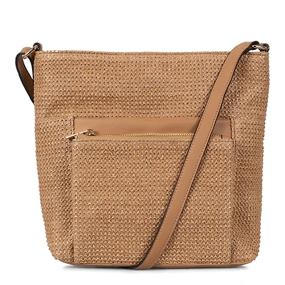 Straw Crossbody Bag | RFID